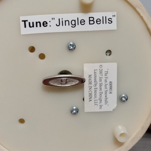 Jim Shore Musical Snowman Excellent - Picture 7 of 7